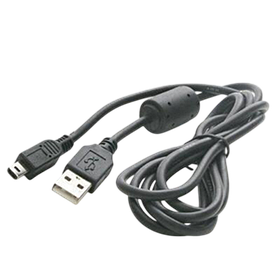 Кабель Atcom USB - mini USB V 2.0 (F/M) 0.8m Black (12821)