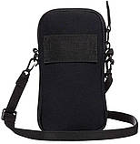 Чоловіча сумка Quiksilver Black Dies 9х16х2 см Чорний (eqyba03124), фото 3