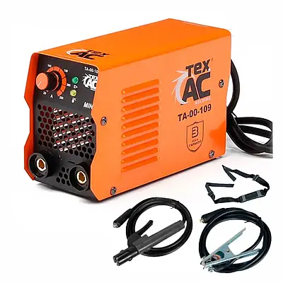 Зварювальний інверторний апарат ТEX MINI 00-109 Зварювальний струм до 250 А Електроди 1.6 - 4.0 мм