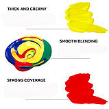 Акрилові фарби для малювання Art Ranger Acrylic regular 6 кольорів по 75 мл, фото 6