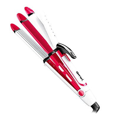 Стайлер Geemy Gm 2921 3 В 1 Біло-рожевий (351439), фото 1