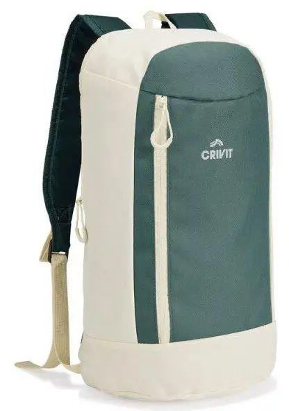 Рюкзак міський Crivit 10 л Бежевий із зеленим (IAN445260-2), фото 1