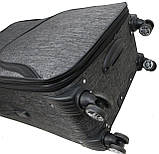 Валіза тканинна Gedox 100 л Сірий (1002.01 large grey), фото 6