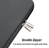 Захисний чохол-сумка для ноутбука Standart NPK MacBook 14 Чорний, фото 4