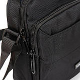 Сумка LANPAD чоловіча 15х20х9 см Чорний (LAN3730 black), фото 4
