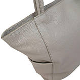 Сумка жіноча Borsacomoda 36х40х13 см Бежевий (825.018), фото 6