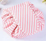 Косметичка TOPMOVE 50х50 см Біло-рожевий (IAN319567), фото 3