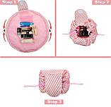 Косметичка TOPMOVE 50х50 см Біло-рожевий (IAN319567), фото 4