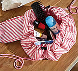 Косметичка TOPMOVE 50х50 см Біло-рожевий (IAN319567), фото 6