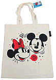 Сумка-шоппер для покупок Disney 40х37 см Бежевий (455576C), фото 2