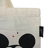 Сумка-шоппер для покупок Disney 40х37 см Бежевий (455576C), фото 4