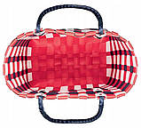 Сумка шоппер TOPMOVE 20 л 32х34х18,5 см Різнокольоровий (IAN348185 red), фото 4