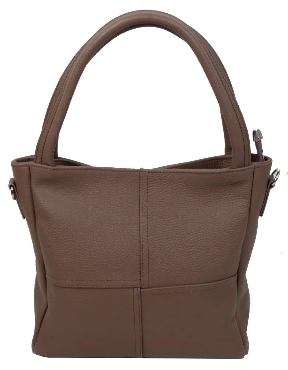 Сумка жіноча Borsacomoda 29х28х10 см Коричневий (853.053), фото 1