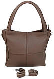 Сумка жіноча Borsacomoda 29х28х10 см Коричневий (853.053), фото 2