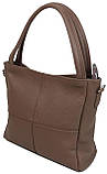 Сумка жіноча Borsacomoda 29х28х10 см Коричневий (853.053), фото 3