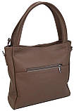 Сумка жіноча Borsacomoda 29х28х10 см Коричневий (853.053), фото 6