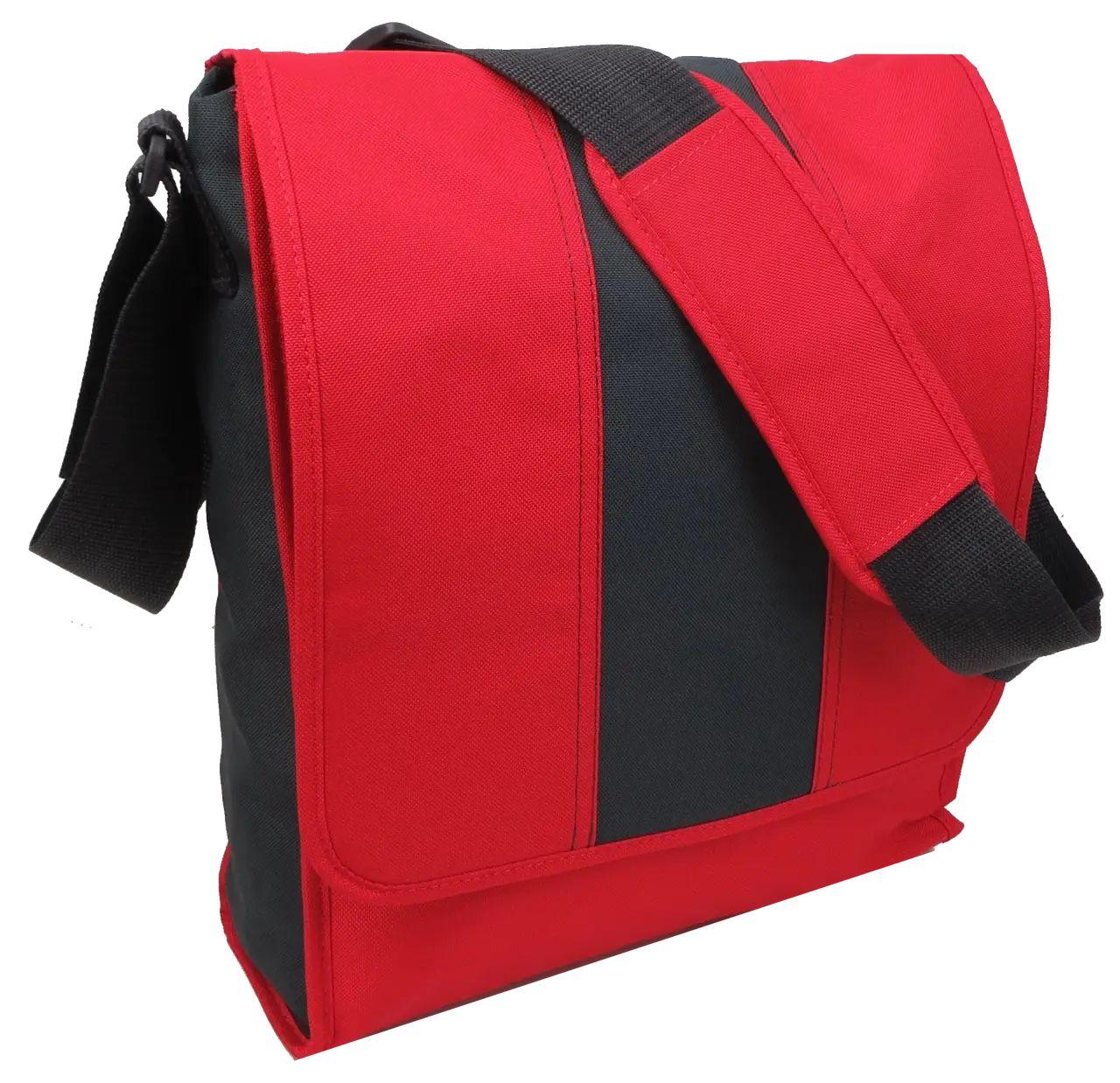 Сумка чоловіча Ikea Flort через плече 34х28х9 см Червоний (16578 red), фото 1