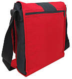 Сумка чоловіча Ikea Flort через плече 34х28х9 см Червоний (16578 red), фото 3