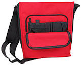 Сумка чоловіча Ikea Flort через плече 34х28х9 см Червоний (16578 red), фото 6
