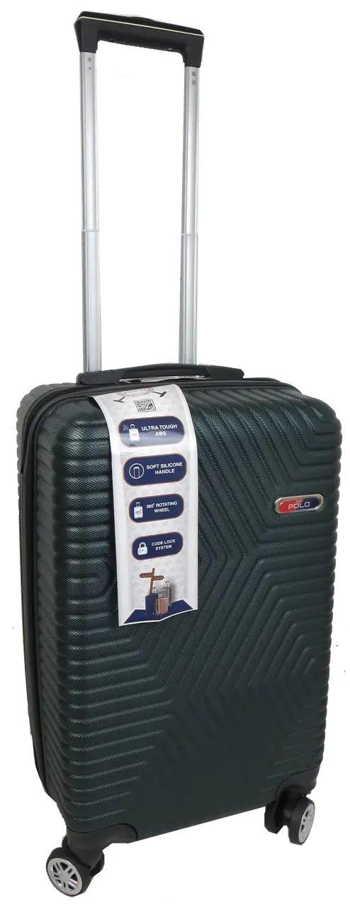 Валіза пластикова GD Polo 45 л Смарагд (60k001 small emerald), фото 1
