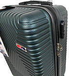 Валіза пластикова GD Polo 45 л Смарагд (60k001 small emerald), фото 6