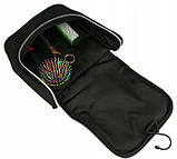 Дорожня косметичка supersumka 21х20х5 см Чорний (6975751879035), фото 4