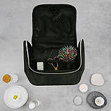 Дорожня косметичка supersumka 21х20х5 см Чорний (6975751879035), фото 5