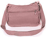 Сумка жіноча JIELSHI 27х20х11 см Рожевий (LANB152 pink), фото 3