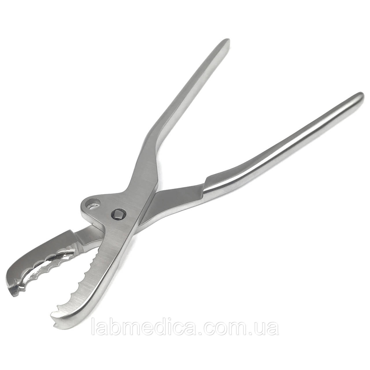 Костоптримач Farabeuf для захоплення й утримання трубчастих кісток і ребер. Довжина 26 см SURGIWELOMED, фото 1