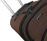 Валіза тканинна Gedox 42 л Коричневий (1010.03 small brown), фото 5
