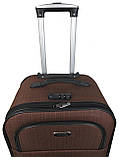 Валіза тканинна Gedox 67 л Коричневий (1010.03 medium brown), фото 6
