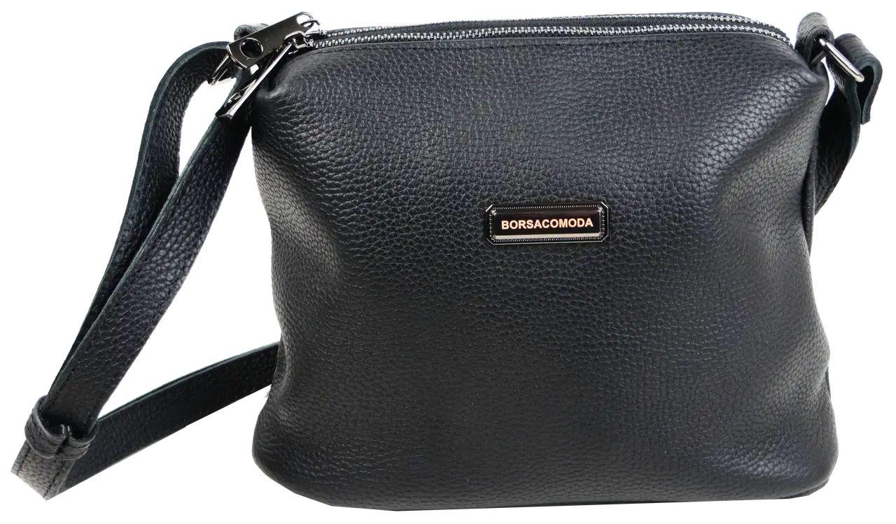 Сумка жіноча Borsacomoda 25х20х9 см Чорний (822.023), фото 1