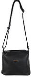 Сумка жіноча Borsacomoda 25х20х9 см Чорний (822.023), фото 2