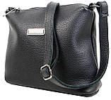 Сумка жіноча Borsacomoda 25х20х9 см Чорний (822.023), фото 3