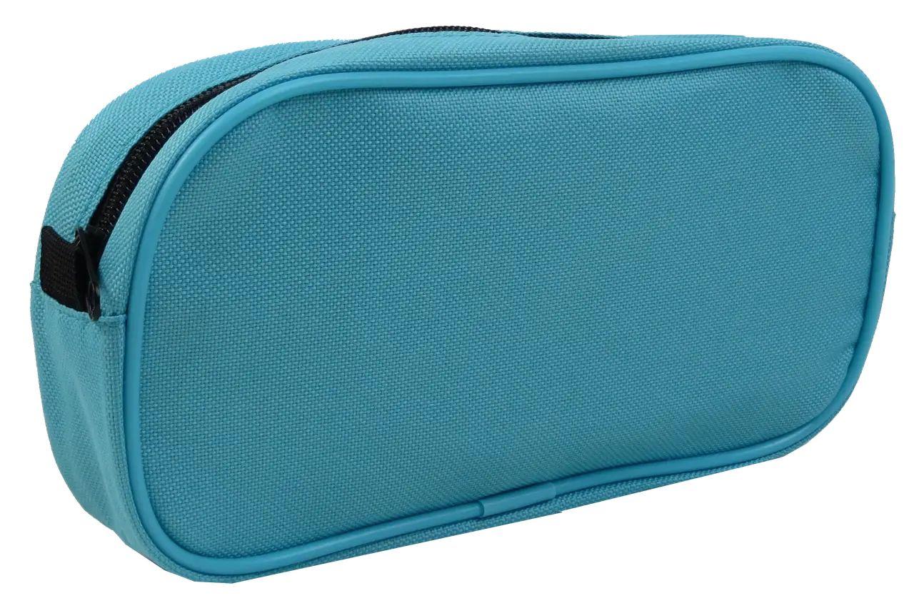 Пенал шкільний Conso 22х11х5 см Блакитний (0520000014w blue), фото 1