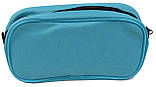 Пенал шкільний Conso 22х11х5 см Блакитний (0520000014w blue), фото 2