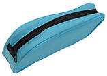 Пенал шкільний Conso 22х11х5 см Блакитний (0520000014w blue), фото 4
