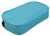 Пенал шкільний Conso 22х11х5 см Блакитний (0520000014w blue), фото 5