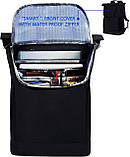 Рюкзак офісний Kroser Roll Top для ноутбука 48x31,8x16,5 см Чорний (DE-KTF905CDH), фото 4