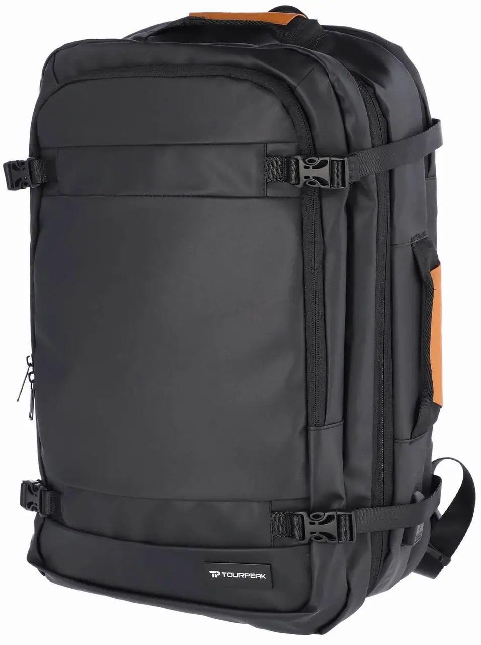 Рюкзак - сумка Tourpeak з відділенням для ноутбука 45x35x15 см Чорний (CT-281394), фото 1