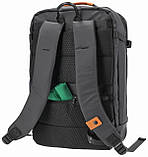 Рюкзак - сумка Tourpeak з відділенням для ноутбука 45x35x15 см Чорний (CT-281394), фото 5
