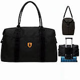 Сумка дорожня Imiti 22 л 37х50х12 см Чорний (5903794971578), фото 2