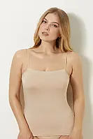 Женская майка вискозная Sevim 567 бежевая