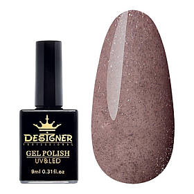 Шиммерний гель-лак Platinum Lux (9 мл.) Дизайнер для манікюру та педикюру "Подружка нареченої" N372