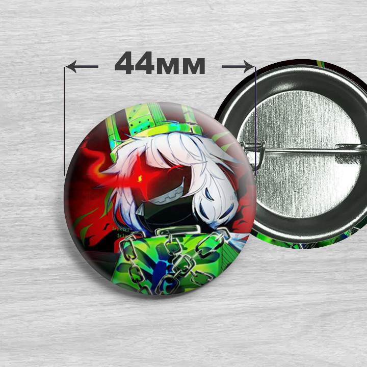 Значок Мем Нян Кет / Nyan Cat. №1 44мм 40 ₴ — Купити на BIGL.UA