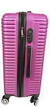 Валіза пластикова GD Polo 70 л Темно-рожевий (60k001 medium dark pink), фото 4