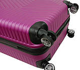 Валіза пластикова GD Polo 70 л Темно-рожевий (60k001 medium dark pink), фото 6