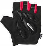 Рукавички велосипедні Crivit 9 Чорно-бордовий (IAN417713 bordo), фото 2