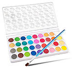 Фарби акварельні Yover великі кювети 36 шт (67317PTR), фото 2