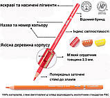 Набір кольорових олівців Kalour із грифелем на восковій основі 72 кольори (YW-PCC072), фото 2